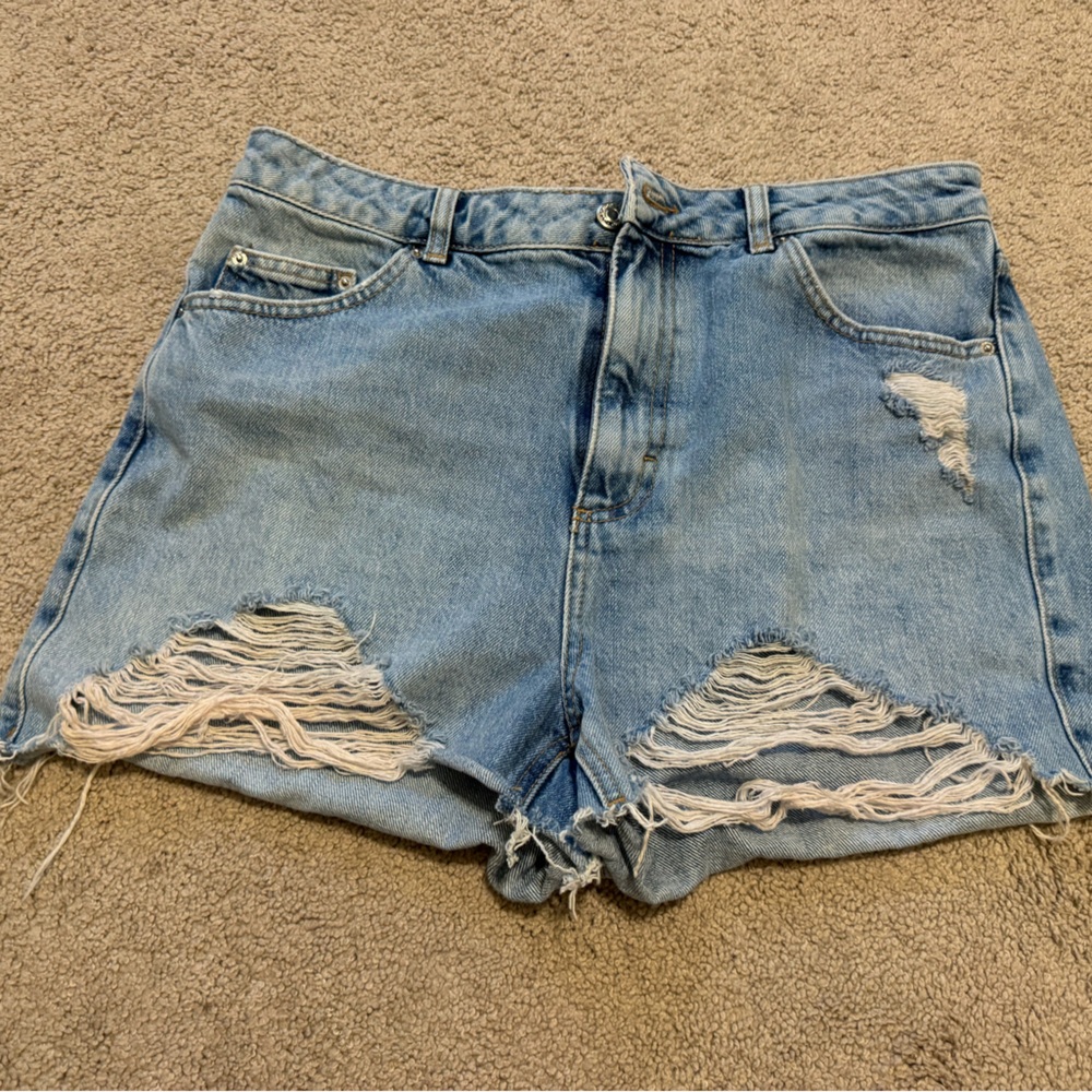 Top shop Jean cutoff shorts